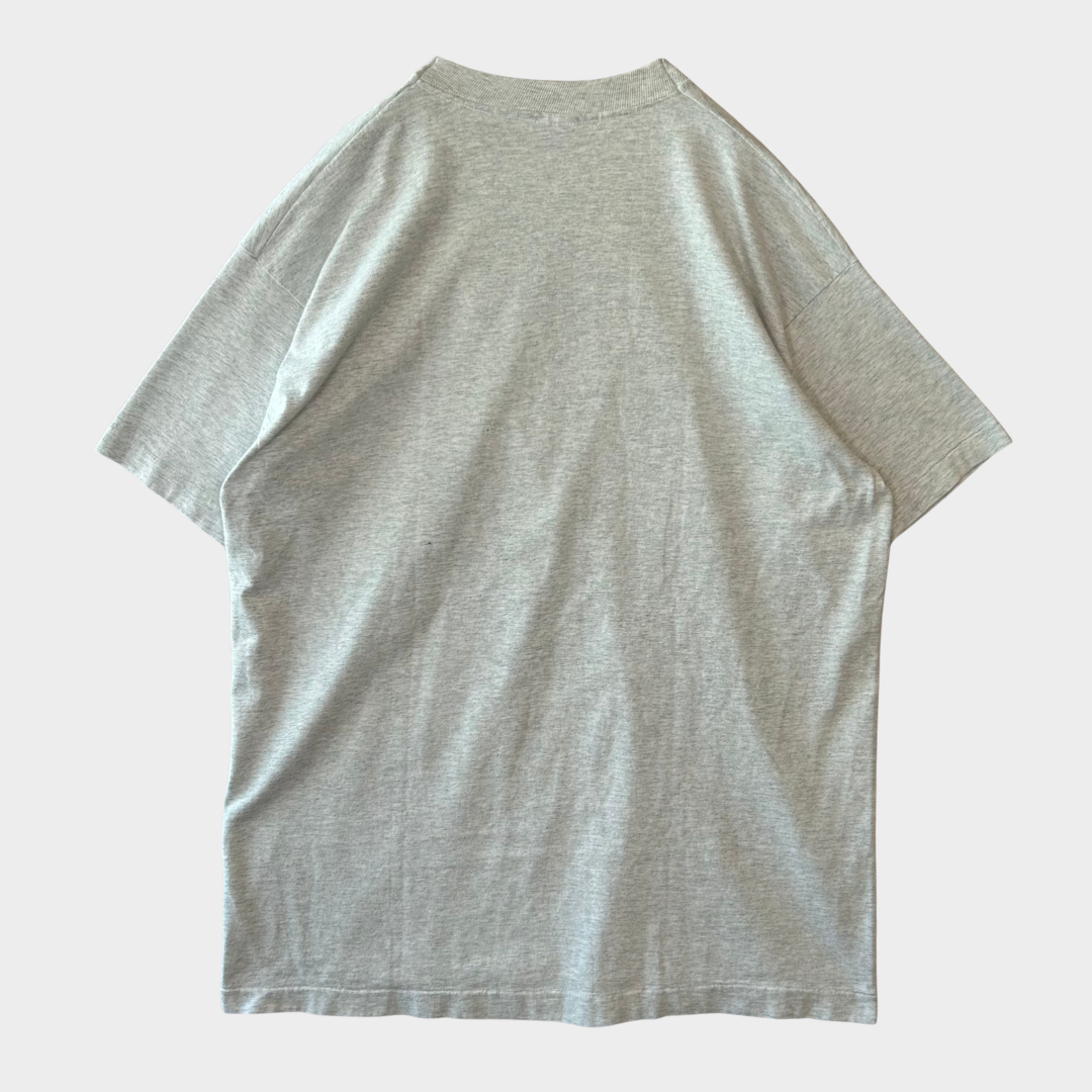 90's FRUIT OF THE LOOM YALE BULLDOGS マスコット カレッジTシャツ 白 (XL)/B2709T-SO