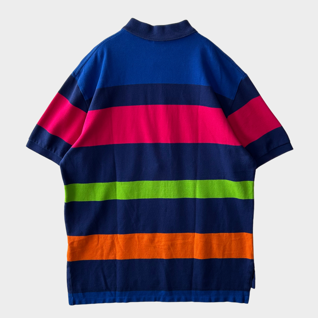 00's Ralph Lauren ポロシャツ 青赤緑橙 (L)/B2205T-SO