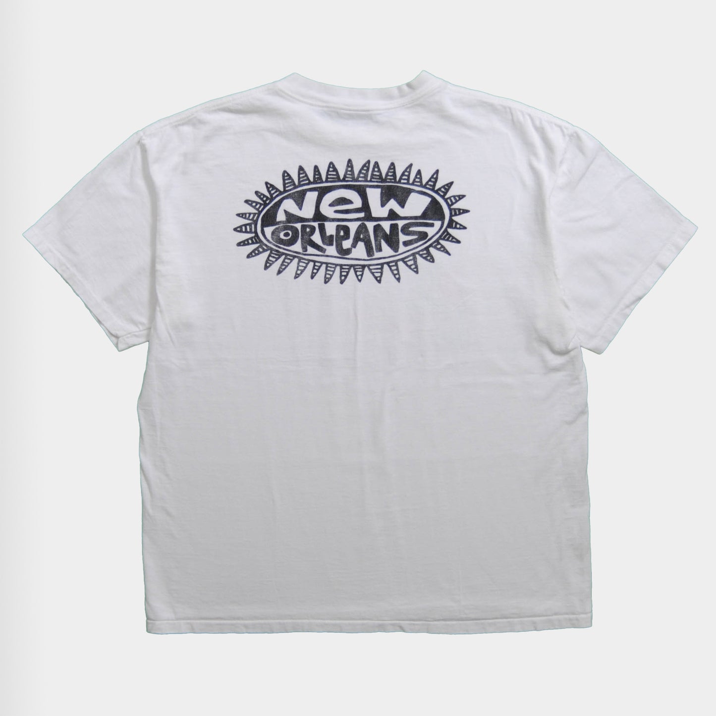 90's Charlee Woglom NEW ORLEANS デザインT 白(XL)/A2327T