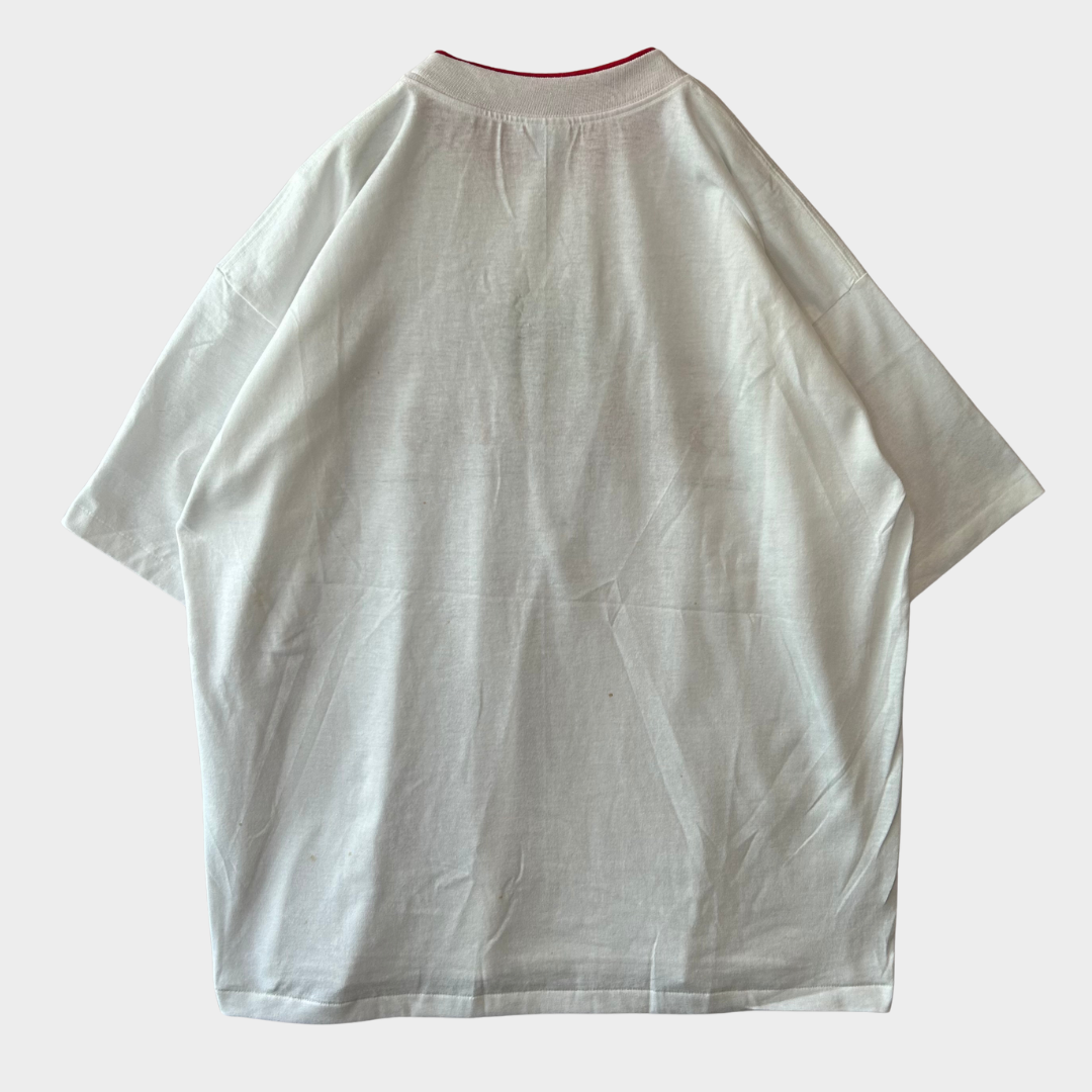 90's SUGAR CREEK Budweiser KING OF BEERS プリントTシャツ 白 XL/A7151T-SO