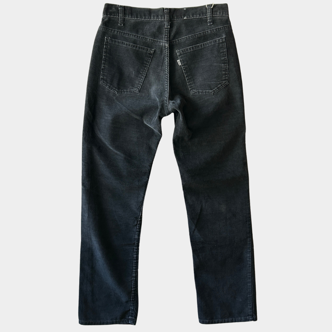 80's Levi's 519-1558 コーデュロイ 黒(W32×L30)/A8278P-SO