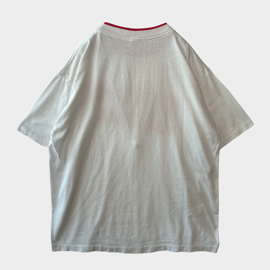 90's Sugar creek Budweiser バドワイザー Tシャツ 企業T 白 (XL)/A6426T-SO