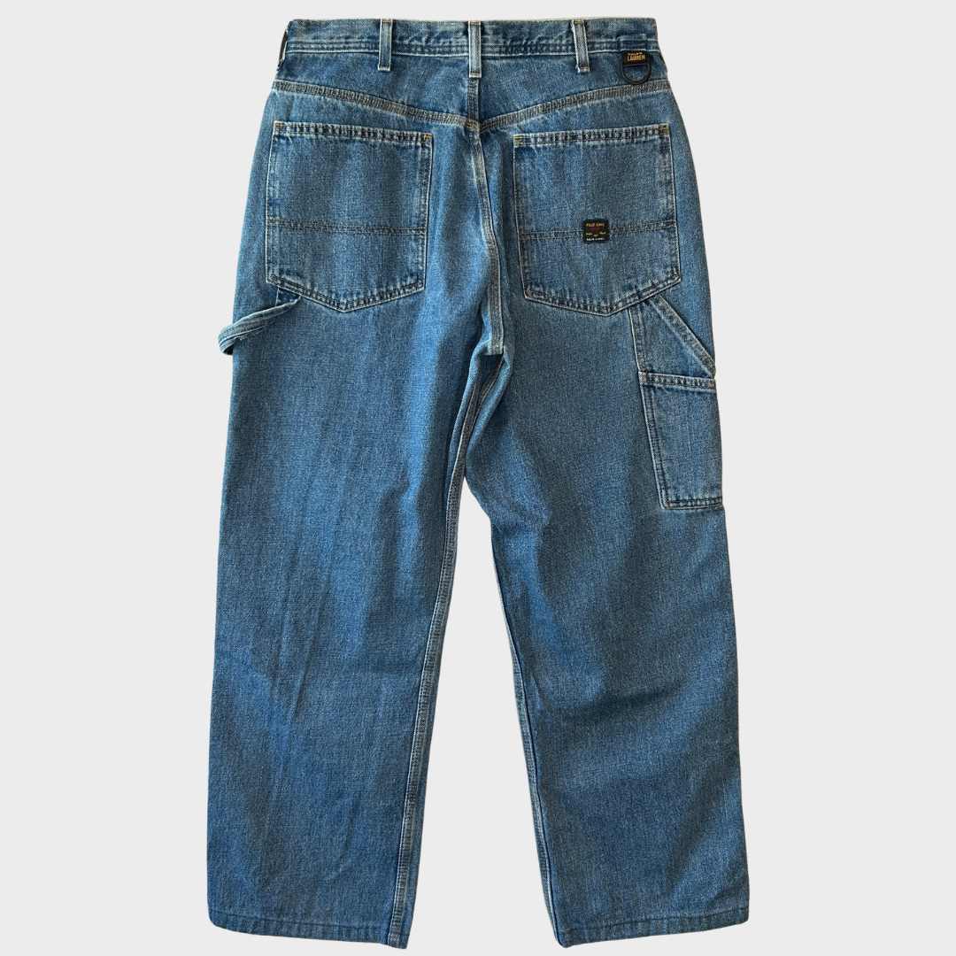 00's Polo Jeans RL デニムペインターパンツ 薄青 (30×30)/B2310P-SO