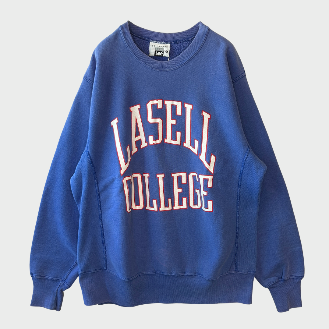 90's Lee LASELL COLLEGE カレッジスウェット リバースウィーブタイプ (L)/B2358S-SO