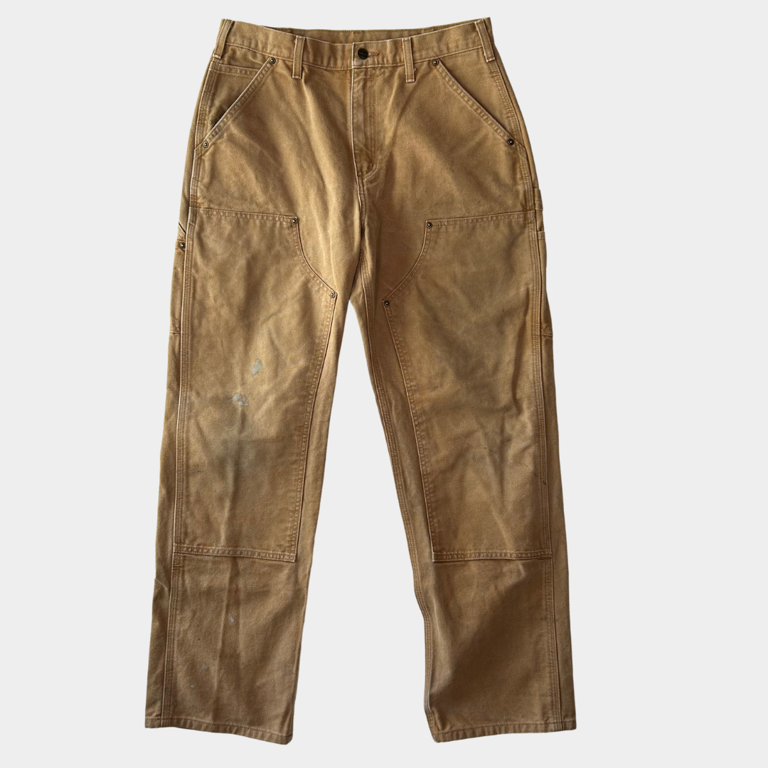 00's Carhartt ダブルニー ワークパンツ B136 BRN(32×32)/A6367P-SO