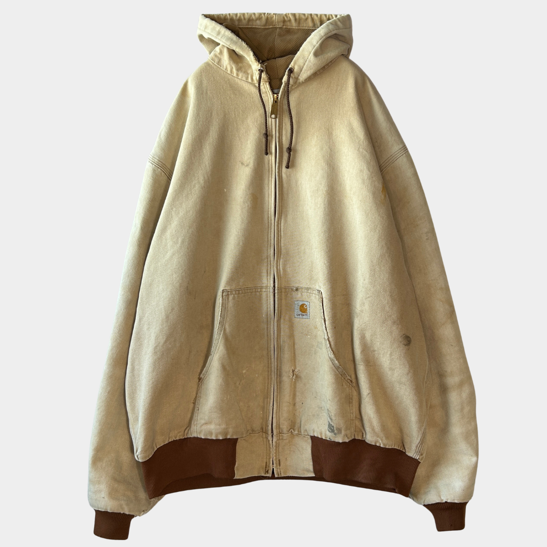 90's Carhartt カーハート アクティブジャケット ベージュ系 (サイズ