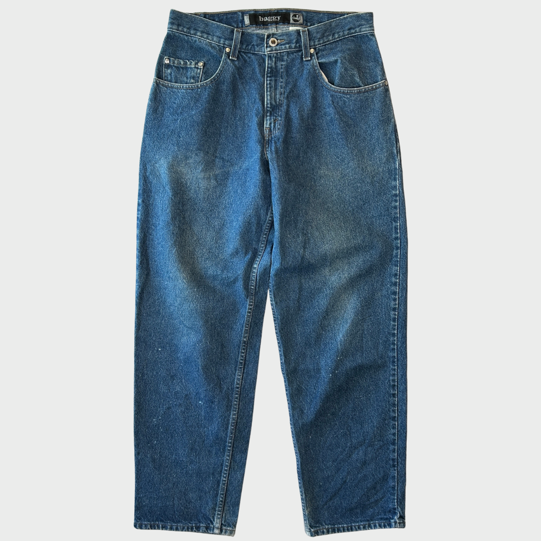 00's Levi's Silver Tab シルバータブ BAGGY デニムパンツ 青(32×32)/B2304P-SO