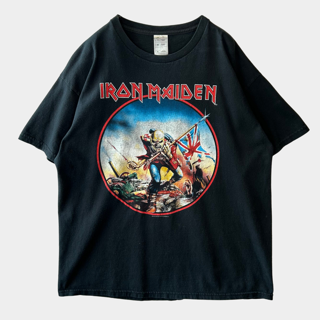 00's IRON MAIDEN アイアンメイデン"The Trooper"明日なき戦い Tシャツ 黒(XL)/A7247T-SO