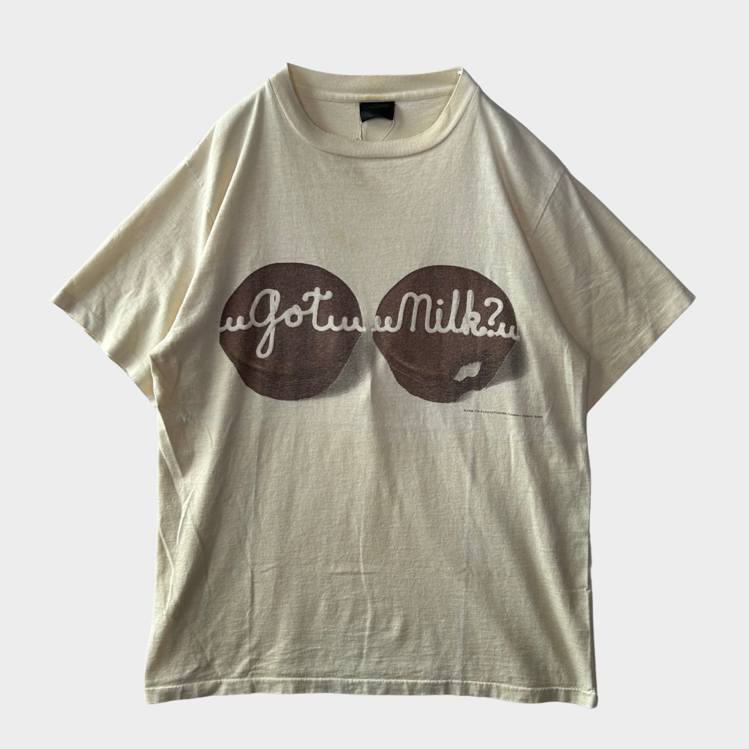 90's "got milk ?" T-shirt (L)/B2062T-SO