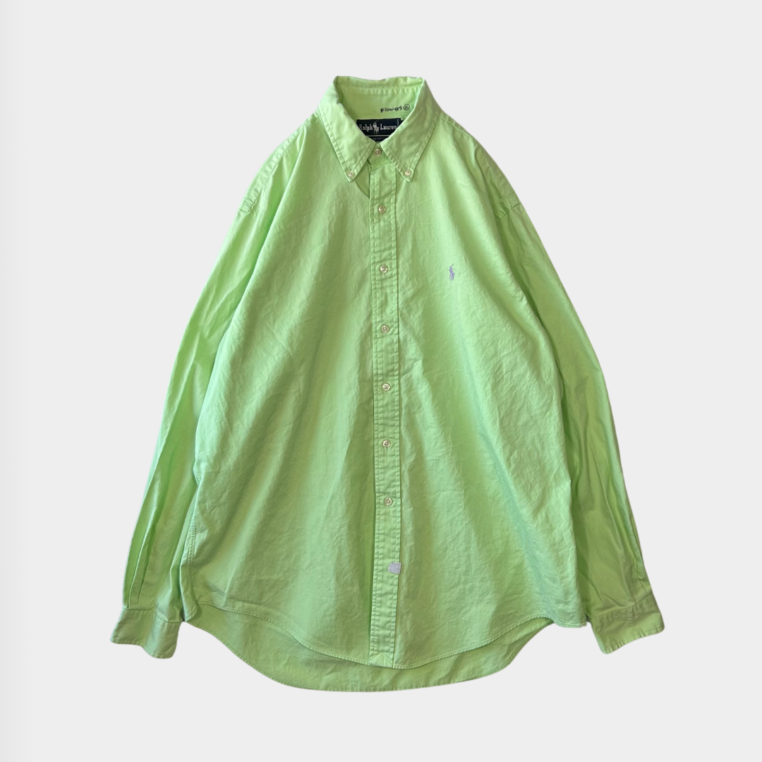 00's Ralph Lauren ラルフローレン コットンシャツ ボタンダウン 00's Ralph Lauren ラルフローレン コットンシャツ ボタンダウン