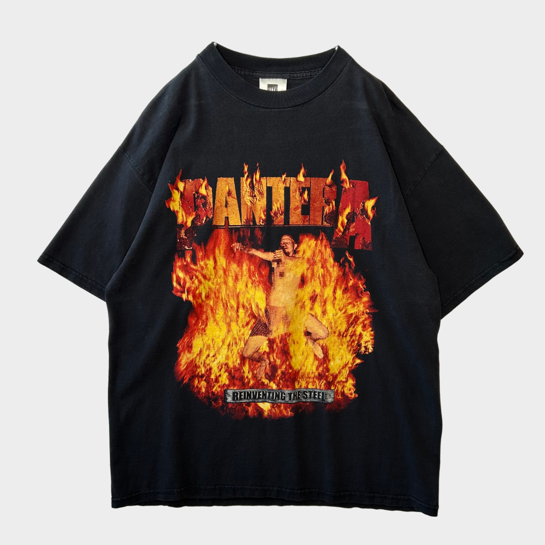 00's PANTERA REINVENTING THE STEEL バンドTシャツ 黒 (XL 00's PANTERA REINVENTING THE STEEL バンドTシャツ 黒 (XL
