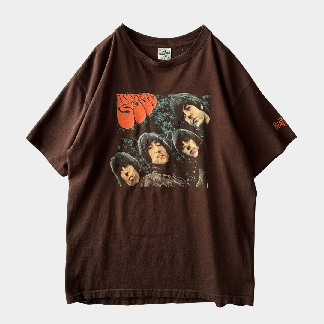 90's THE BEATLES ビートルズ RUBBER SOUL プリントTシャツ(XL)/A6301T-SO