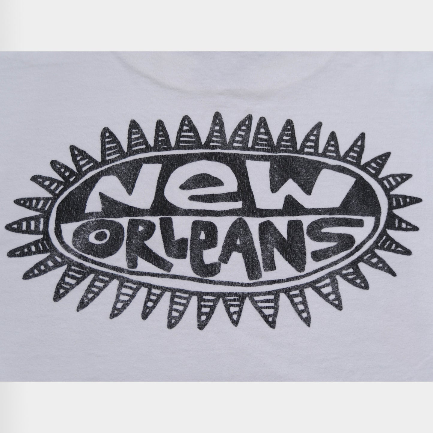 90's Charlee Woglom NEW ORLEANS デザインT 白(XL)/A2327T