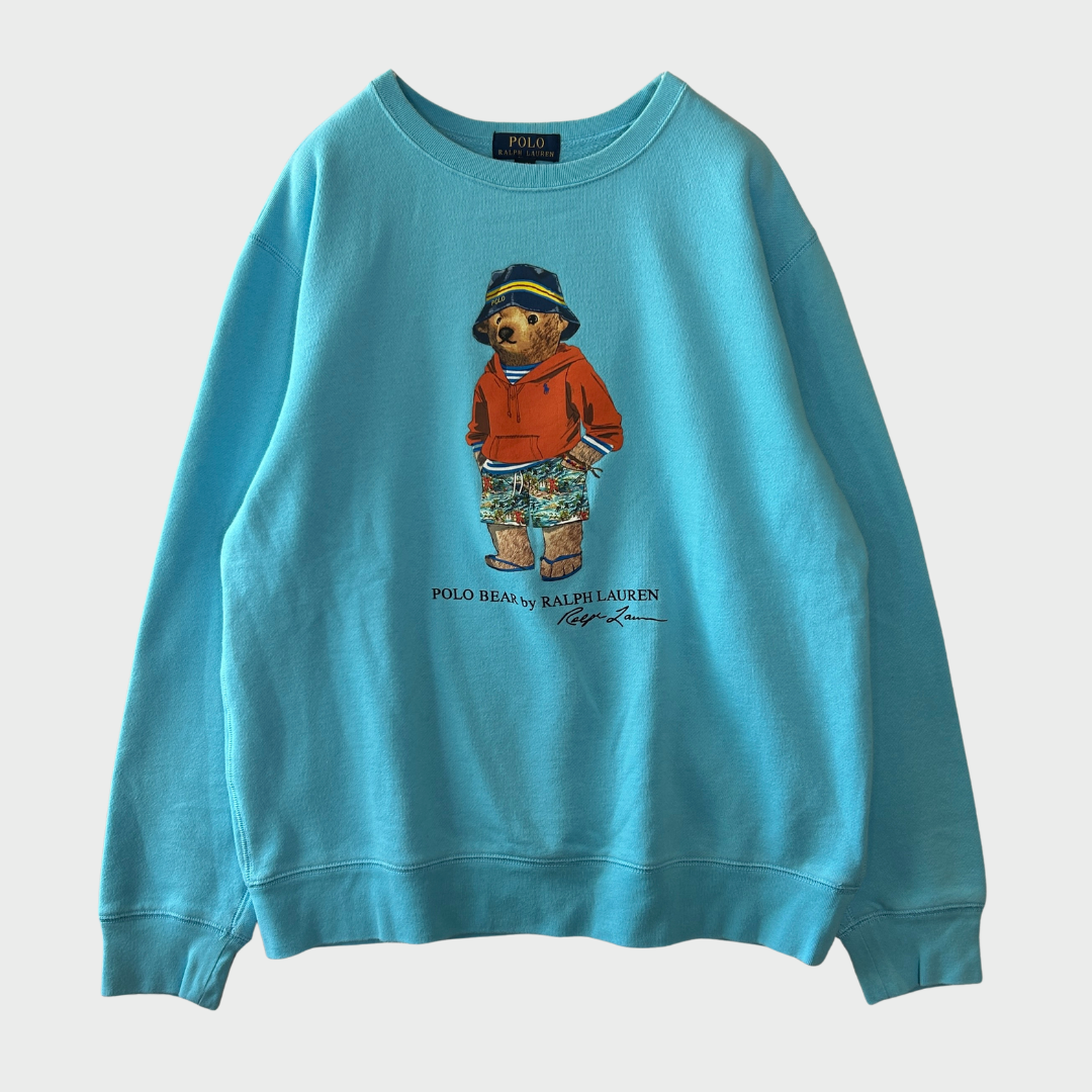 【美品】Polo Ralph Lauren ポロベアスウェット XSサイズ Polo ベア フリース スウェットシャツ | POLO RALPH LAUREN