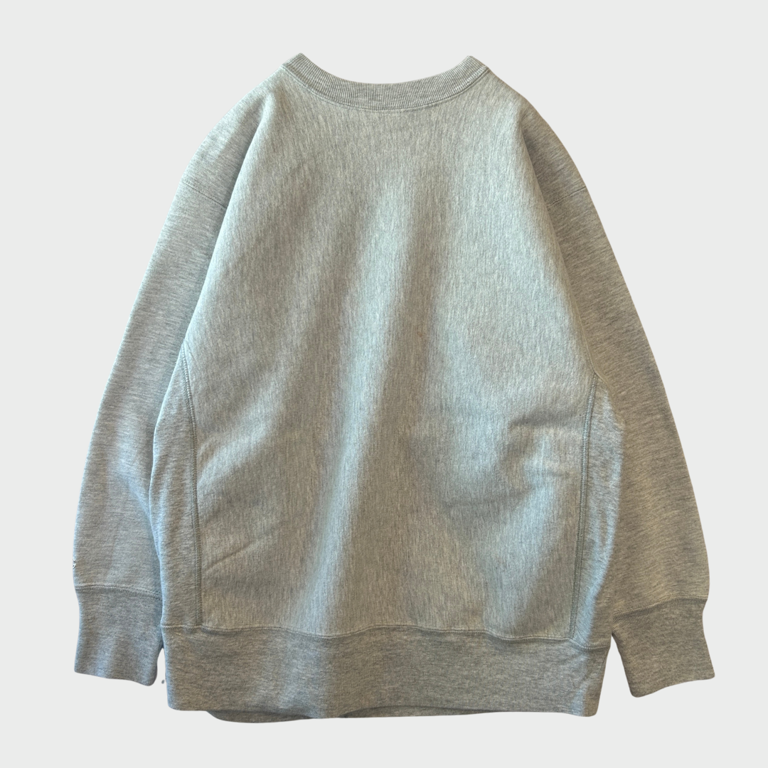 80's Champion "NORWAY" ワッペン リバースウィーブ スウェット 白 (XL)A2534S-SO
