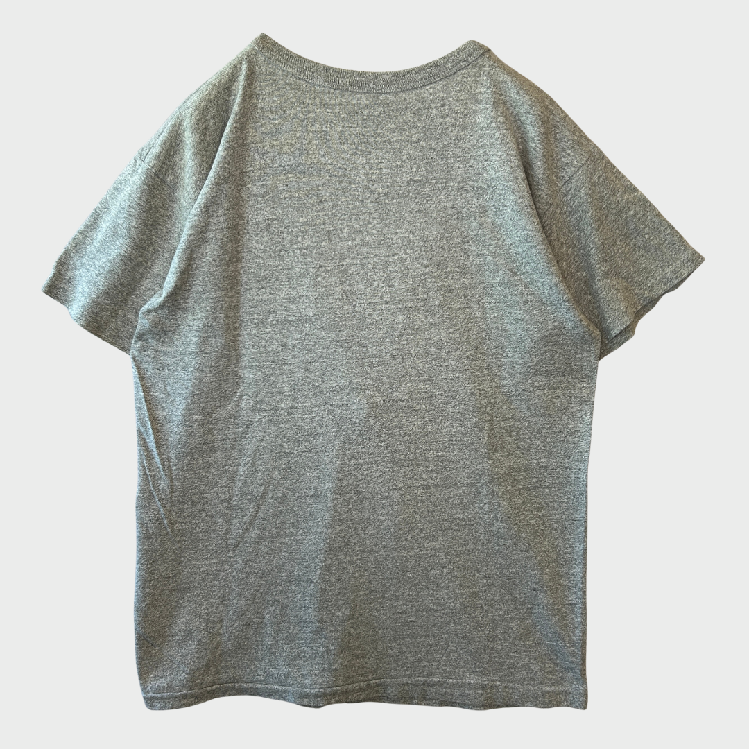 80's Champion ILLINOIS イリノイ大学 カレッジTシャツ グレー (L)/B2783T-SO