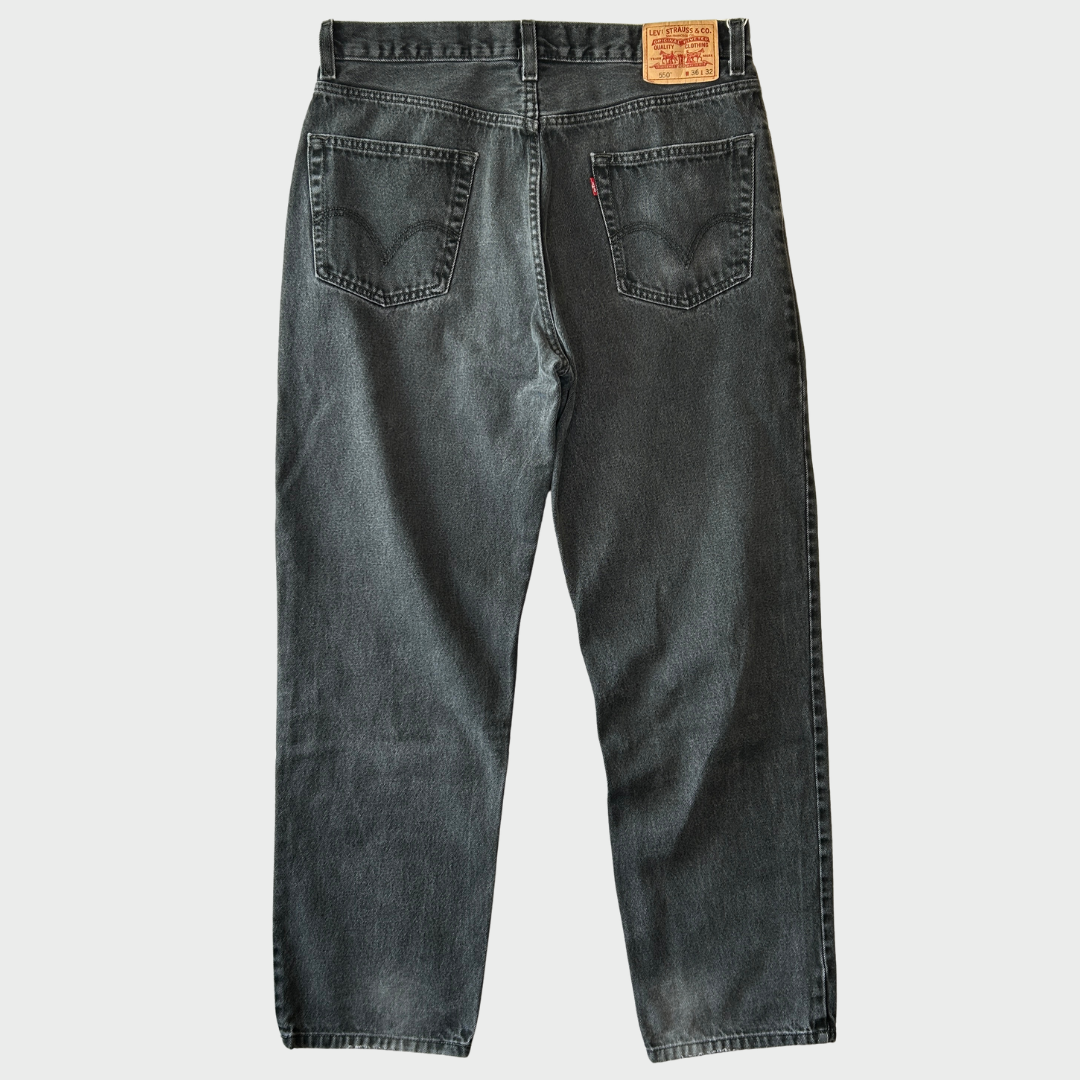 00's Levi's リーバイス 550 ブラックデニム W36/L32 /A8432P-SO