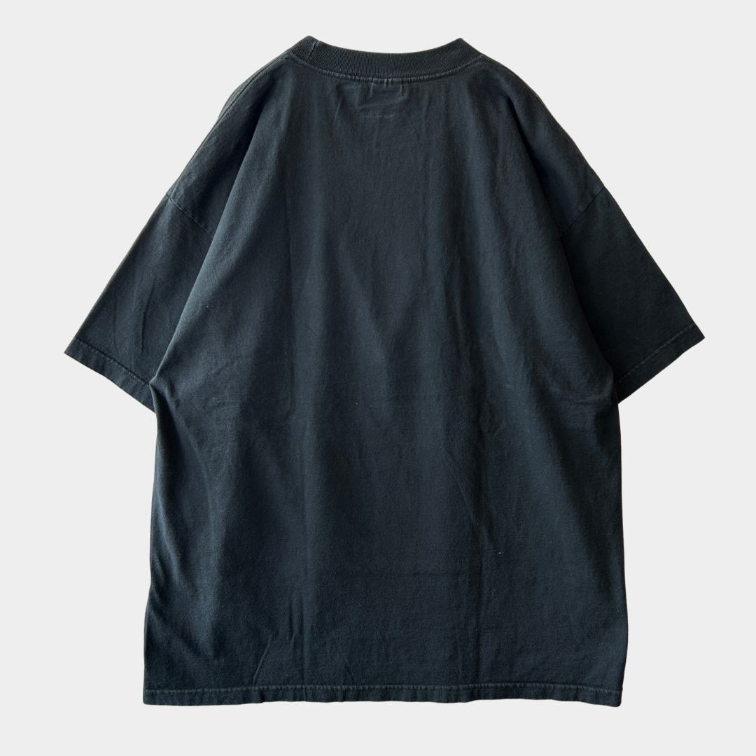 90's Murina Bobby G's ゴリラ オールーオーバープリントTシャツ 黒(XXL)/B2772T-SO