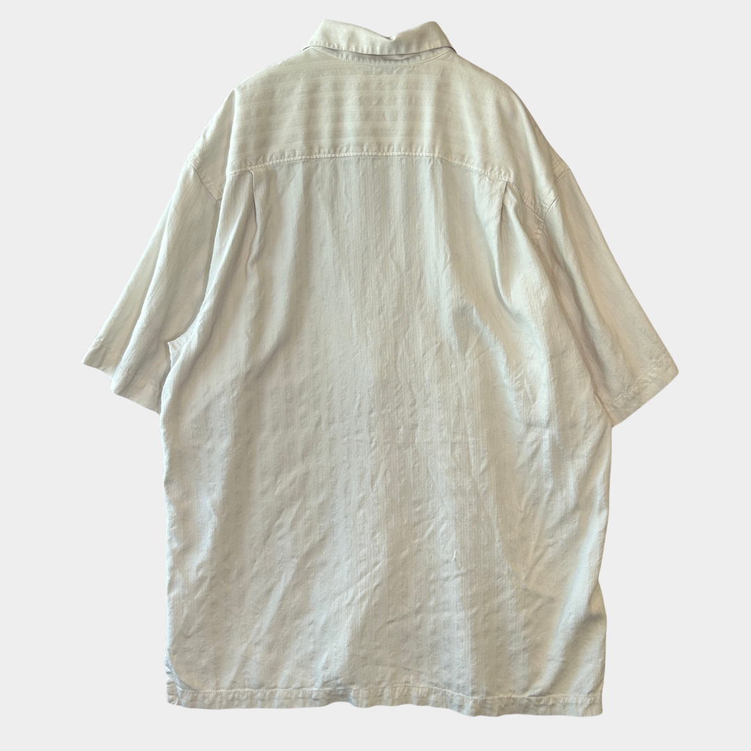 Tommy Bahama 刺繍シルクシャツ (L)/A6607SH-SO