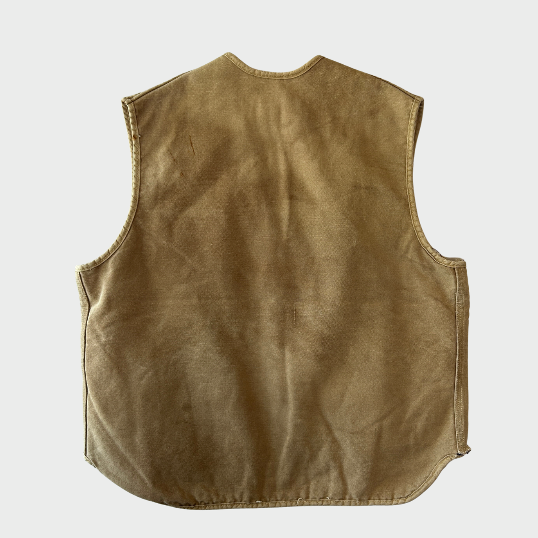 70's Carhartt boa vest ボア ハンティング ベスト (XL)/A8175V-SO