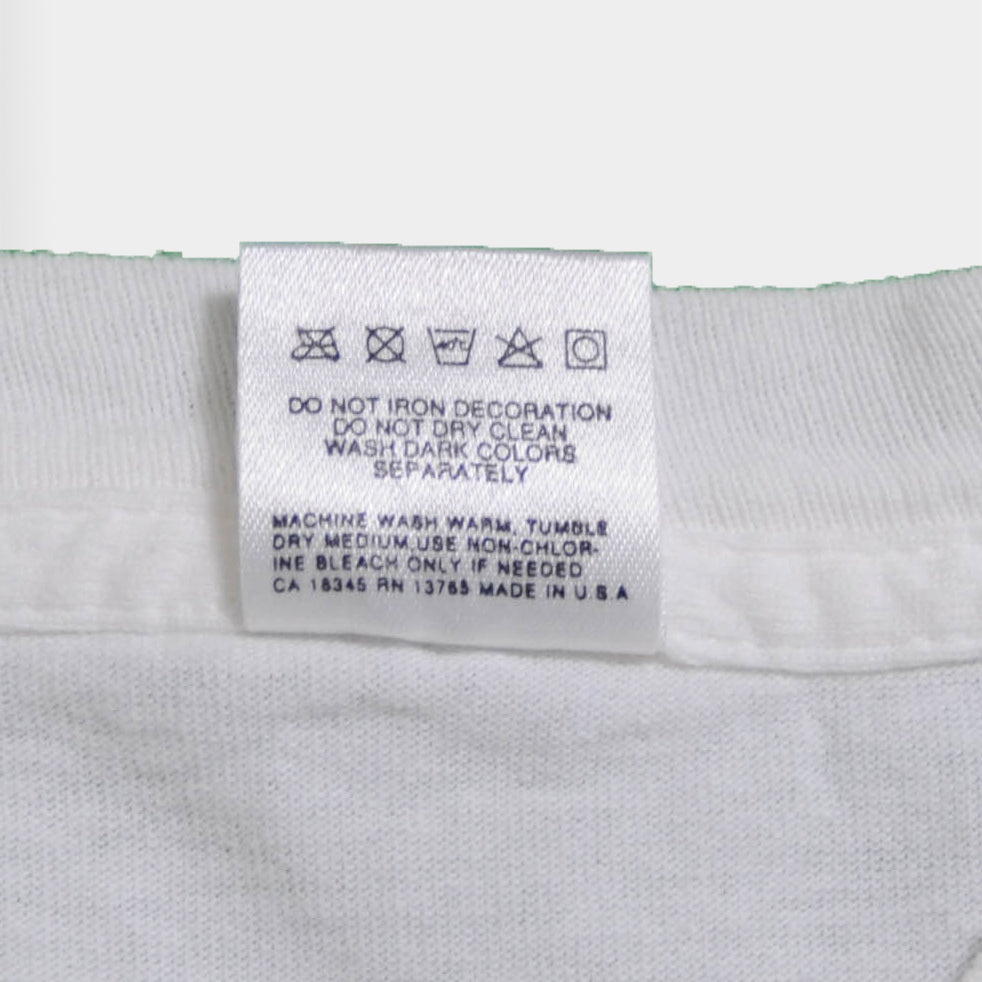 90's FRUIT OF THE LOOM リトルラスカルズ 子犬のピートTシャツ 白 (XL)/A3531T-SO