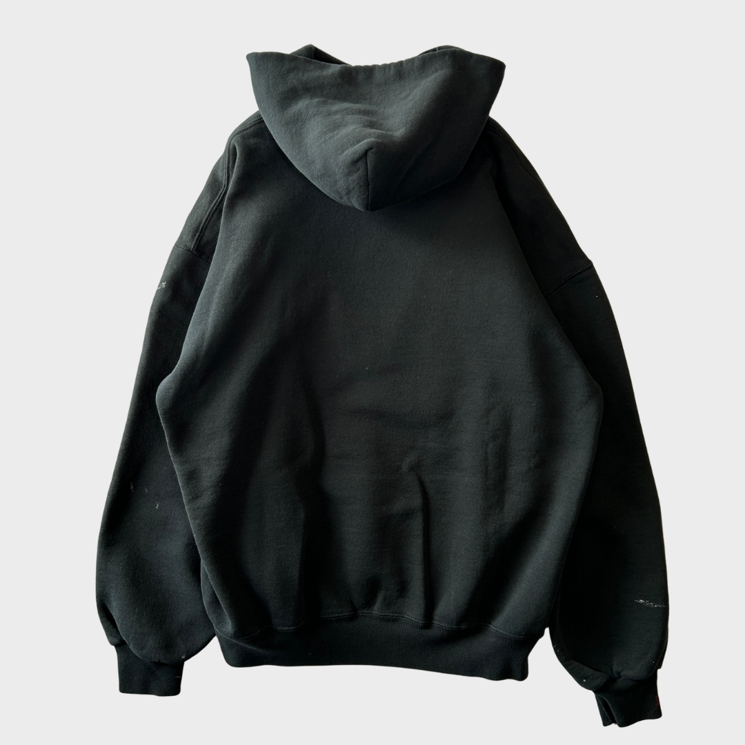 90's RUSSELL MTN.HOME TIGER BOOSTER フーディ 黒 XL /A8158S-SO