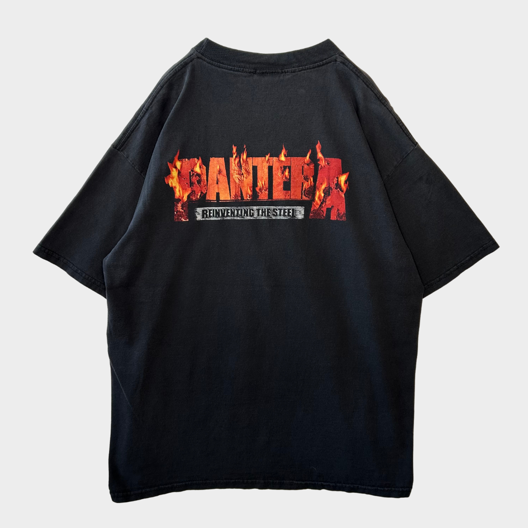 00's PANTERA REINVENTING THE STEEL バンドTシャツ 黒 (XL)/A6546T-SO