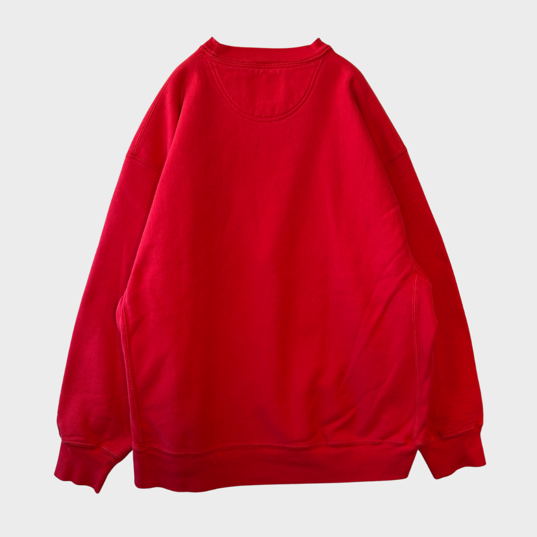 00's Campion PREMIUM REVERSE WEAVE リバース IOWA STATE スウェット 赤 XL /A8149S-SO