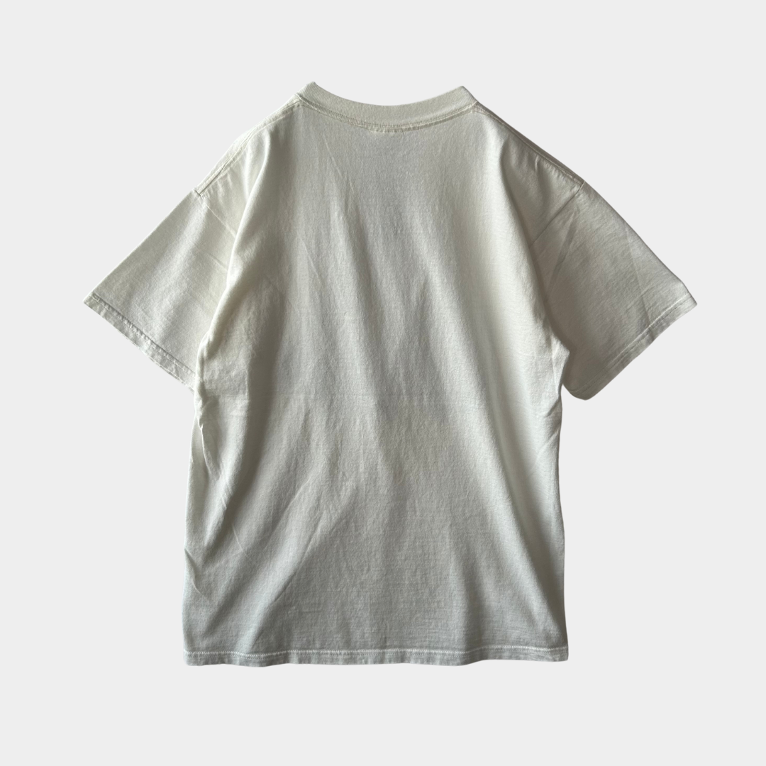 90's Lee Basset Hound 犬プリントTシャツ 白(M)/A4138T-SO