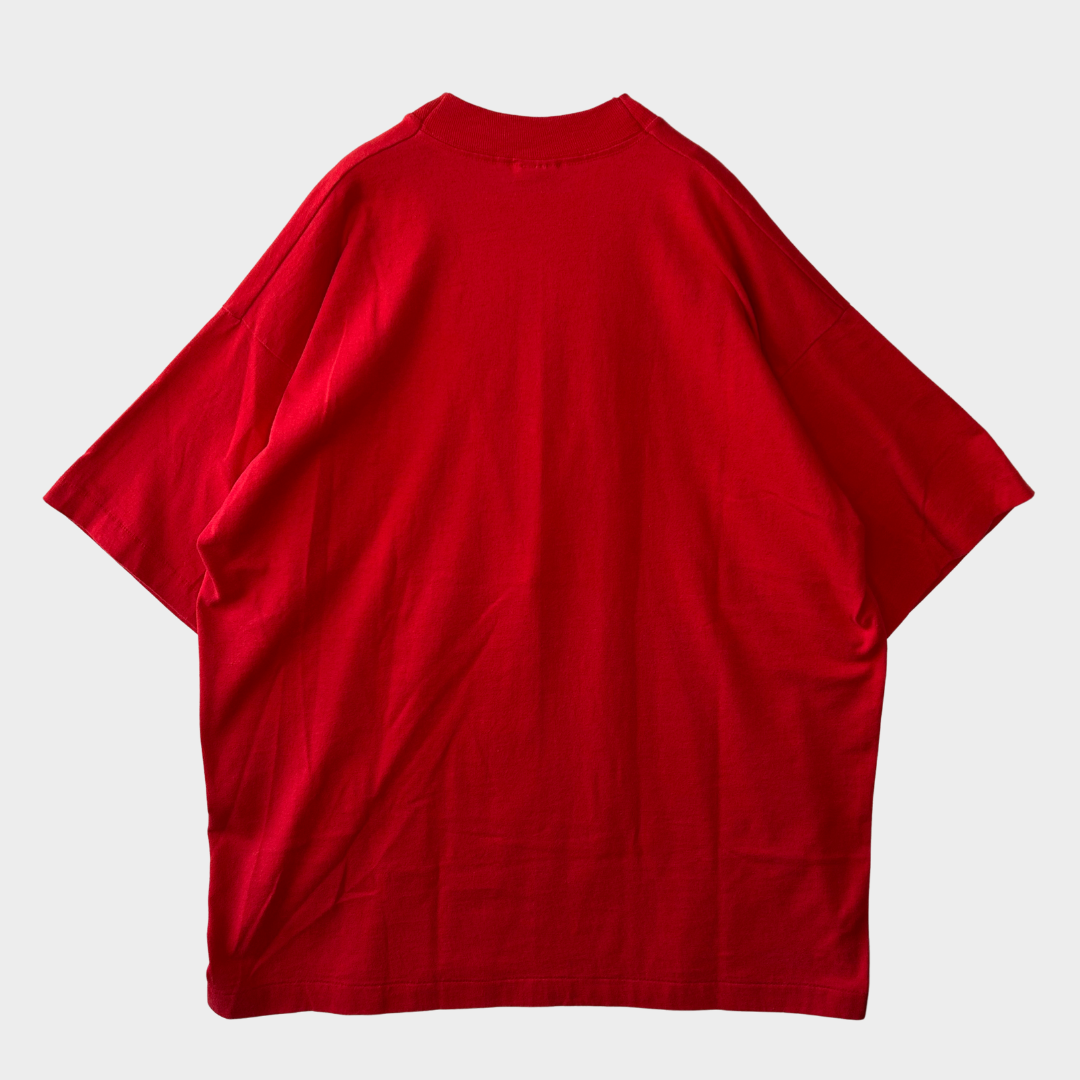 90's FRUIT OF THE LOOM Dairy Queen ロゴT 企業T 赤 (XL)/A6399T-SO