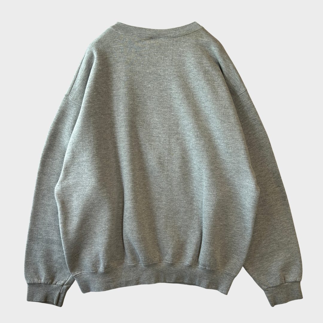 90’s The Disney Store EEYORE イーヨー ディズニー キャラクタースウェット グレー (L)/A7847S-SO