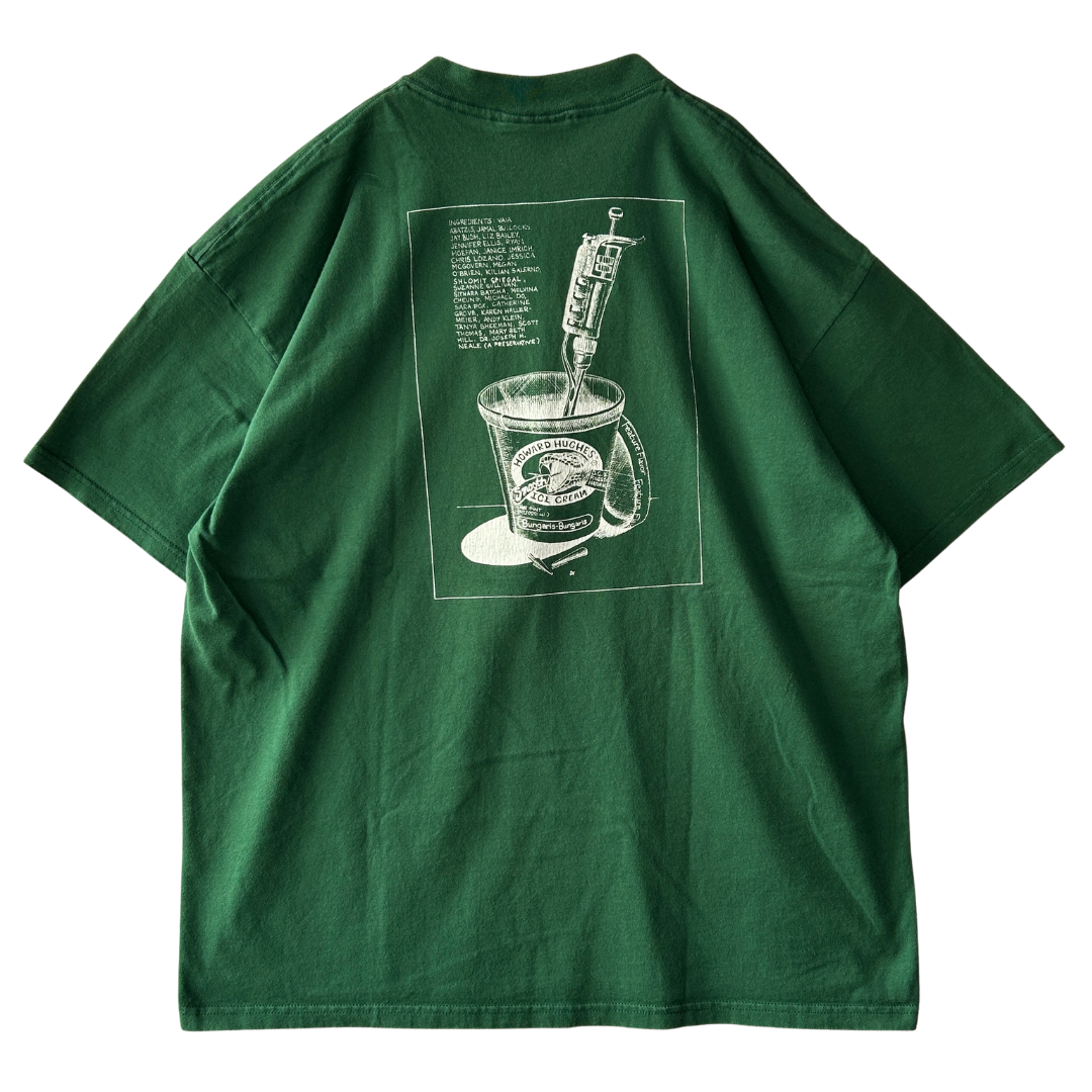90's LEE Georgia Town ワシントンD.C. カレッジTシャツ 緑 (XL)/B2691T-SO
