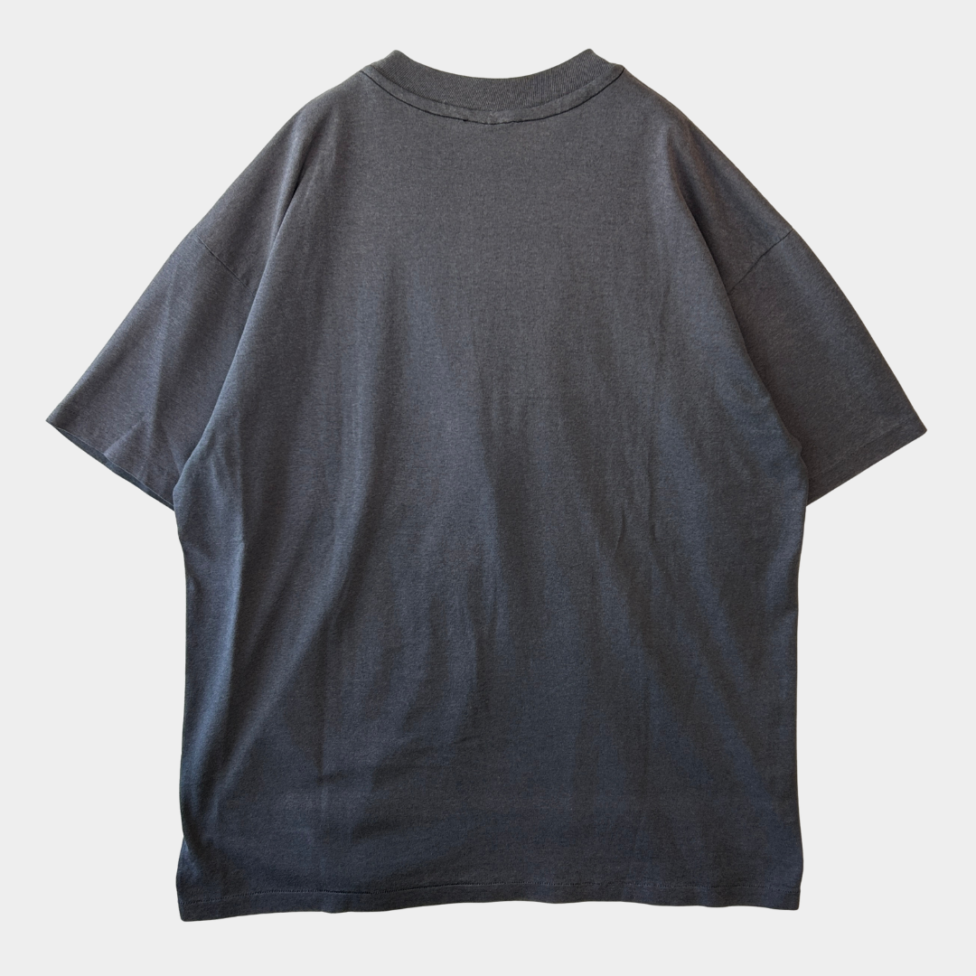 80's Hanes "エルム街の悪夢"パロディー イベントTシャツ 黒(XL)/A7527T-SO