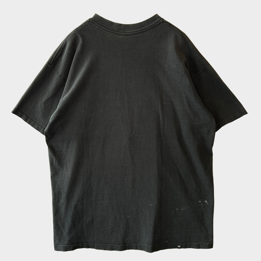 90's BELTON "I PLAYED AGAINST MICHAEL" マイケル・ジョーダン Tシャツ 黒 (XL)/A7282T-SO