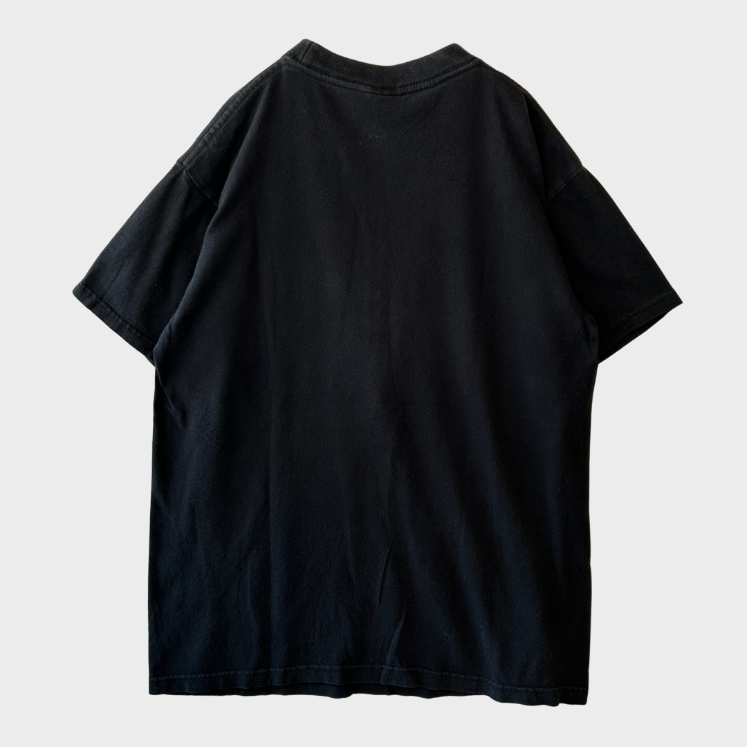 00's FALSA "Queen of Soul" ARETHA FRANKLIN プリントTシャツ 黒 /A7332T-SO