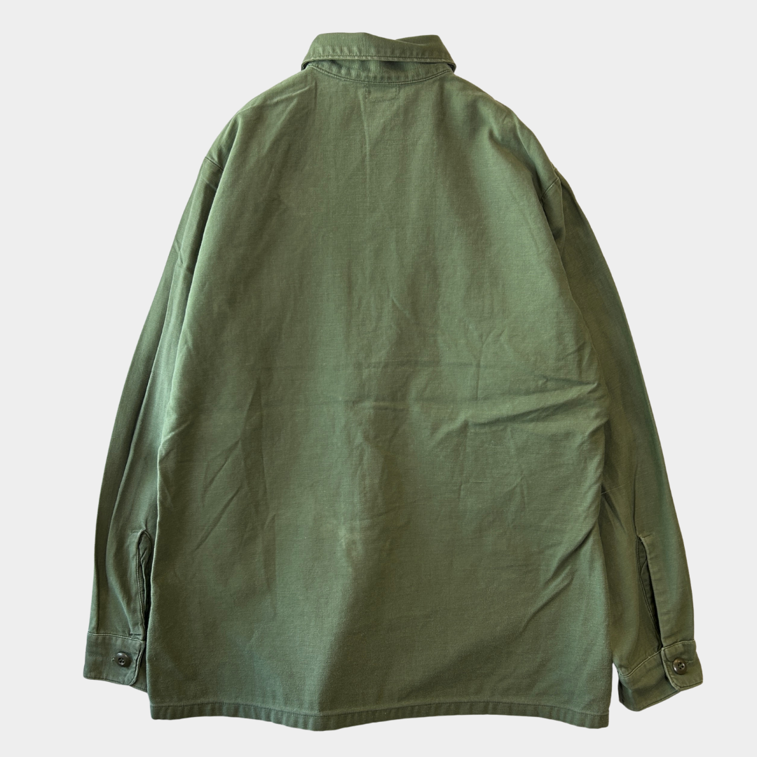 70's USMC ユーティリティーシャツ ステンシル OG 107 (15 1/2 ×33)/B2856SH-SO