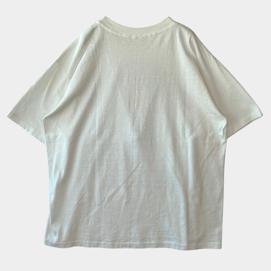 90's~DISNEY MINNIE MOUSE ディズニー ミニーマウス "AMERICAN MADE" Tシャツ ホワイト (不明)/A7329T-SO