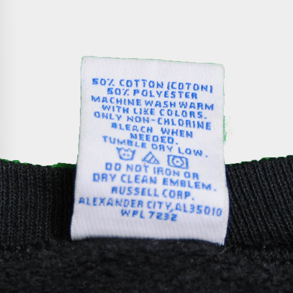 90's RUSSELL ATHLETIC SEP スウェット 黒 (M)/A3704S-SO