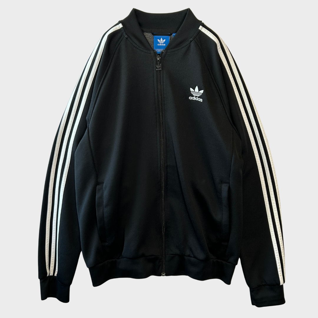 00's Adidas トラックジャケット 黒 L /B2546J-SO