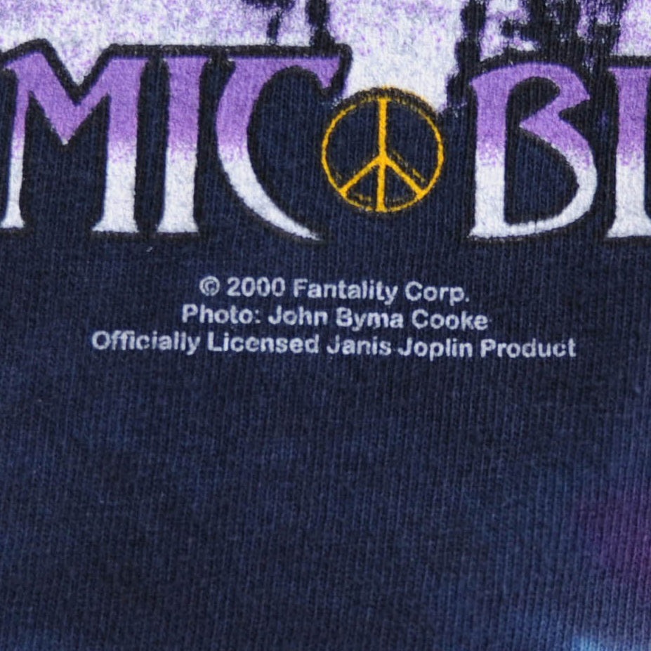 00’s JANIS JOPLIN タイダイ染 Tシャツ (不明)/A4321T-S