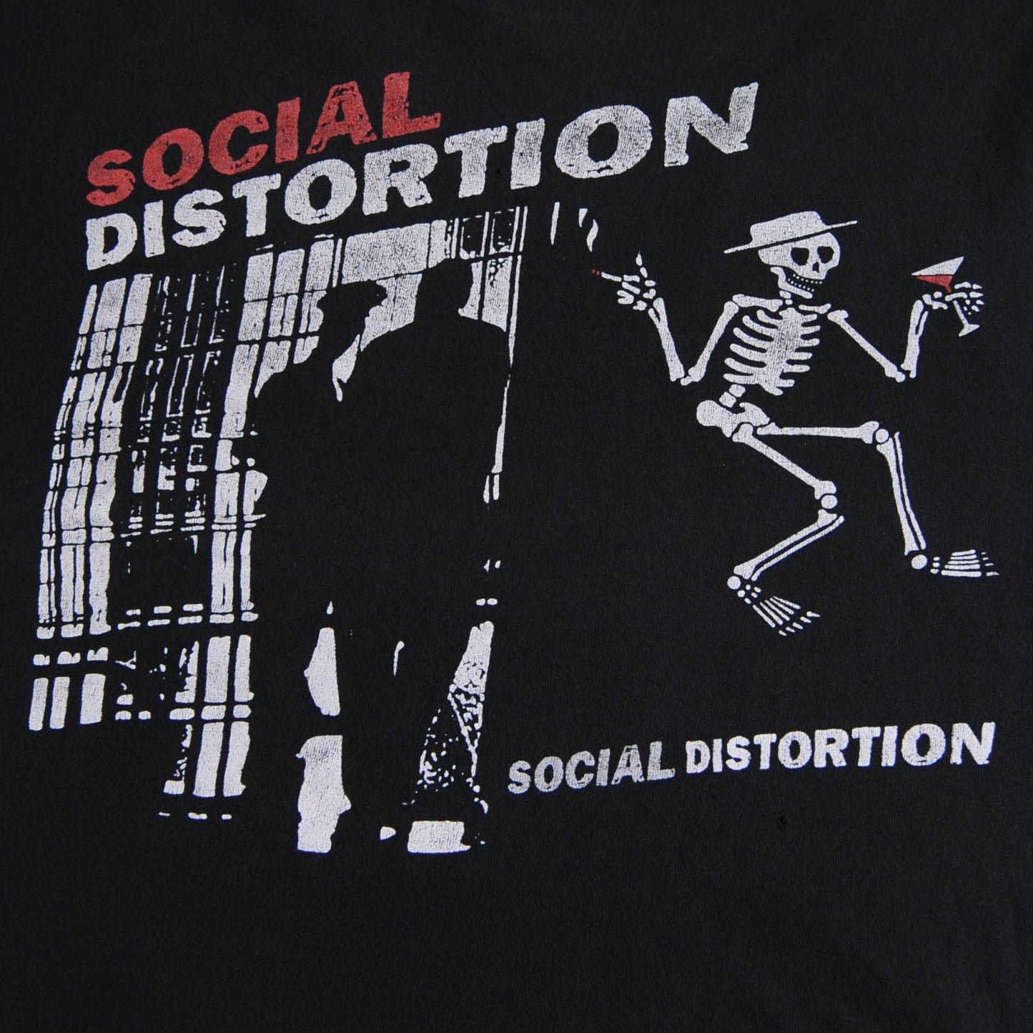 Social Distortion バンドTシャツ 黒 (XL)/A4110T-SO