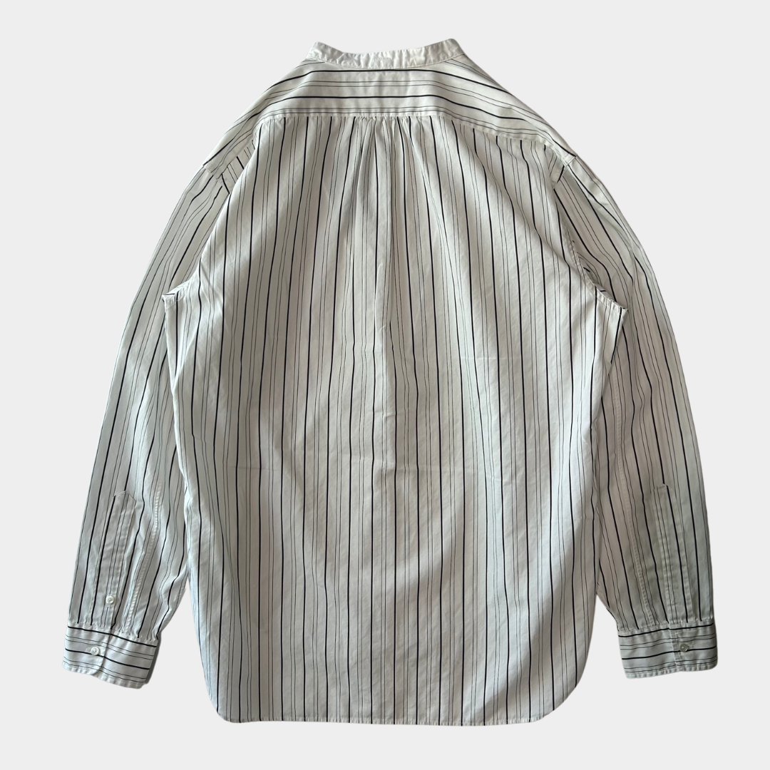 00's Polo by Ralph Lauren band collar shirt (L)/A6336SH-SO