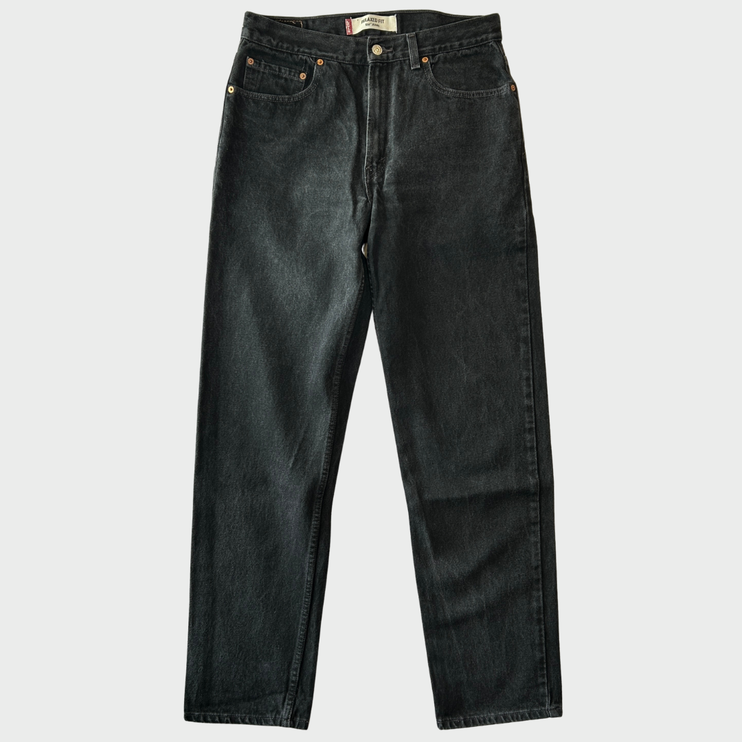 00's Levi's リーバイス 550 ブラックデニム W33/L34 /B2317P-SO