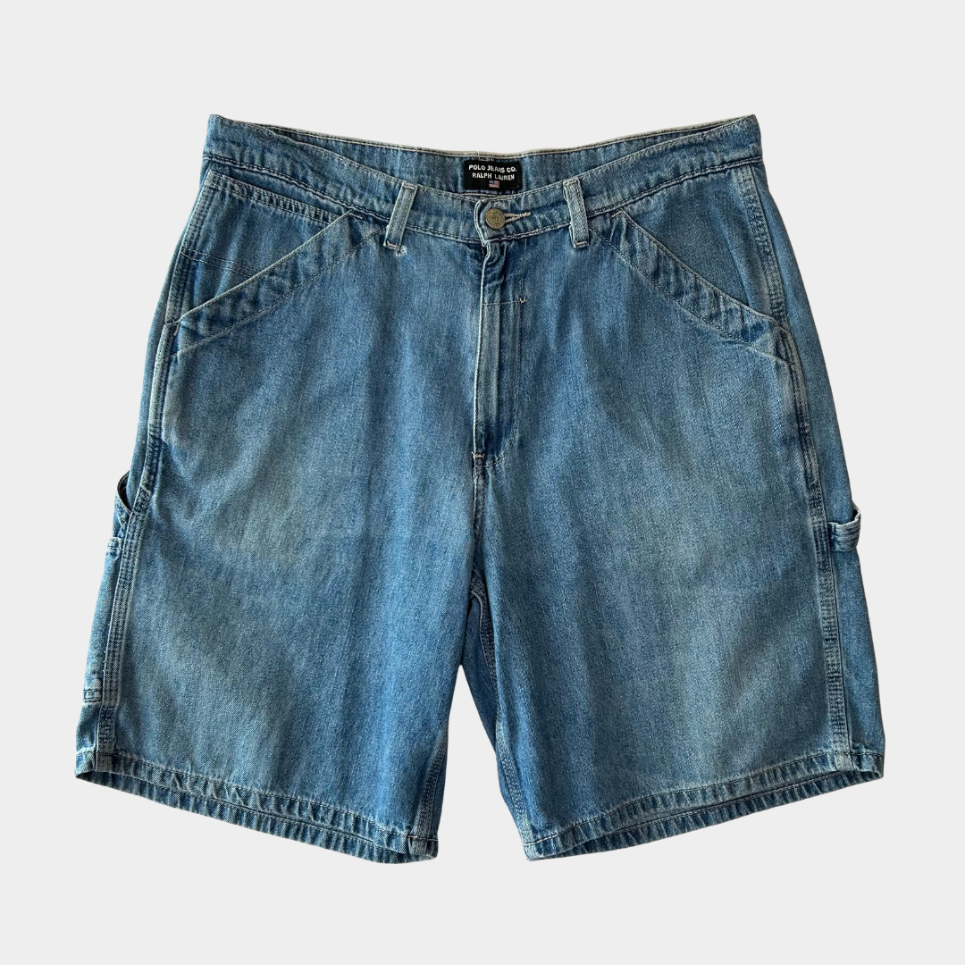 POLO JEANS ラルフローレン デニムペインターショーツ 薄青(W34)/B2291P-SO
