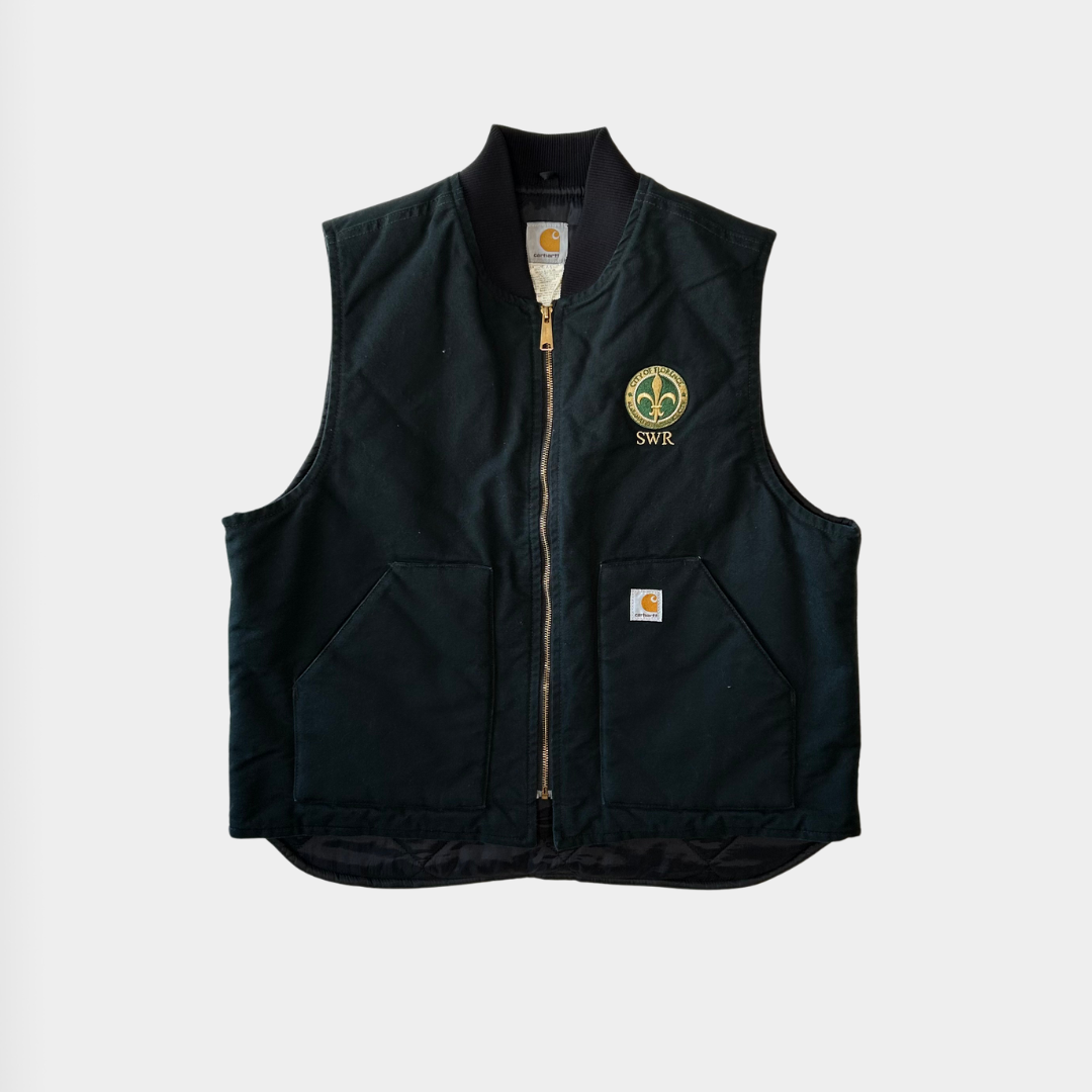 00's Carhartt カーハート ダックベスト V01BLK (XL-R)/B0002V-SO 00's Carhartt カーハート ダックベスト V01BLK (XL-R)/B0002V-SO