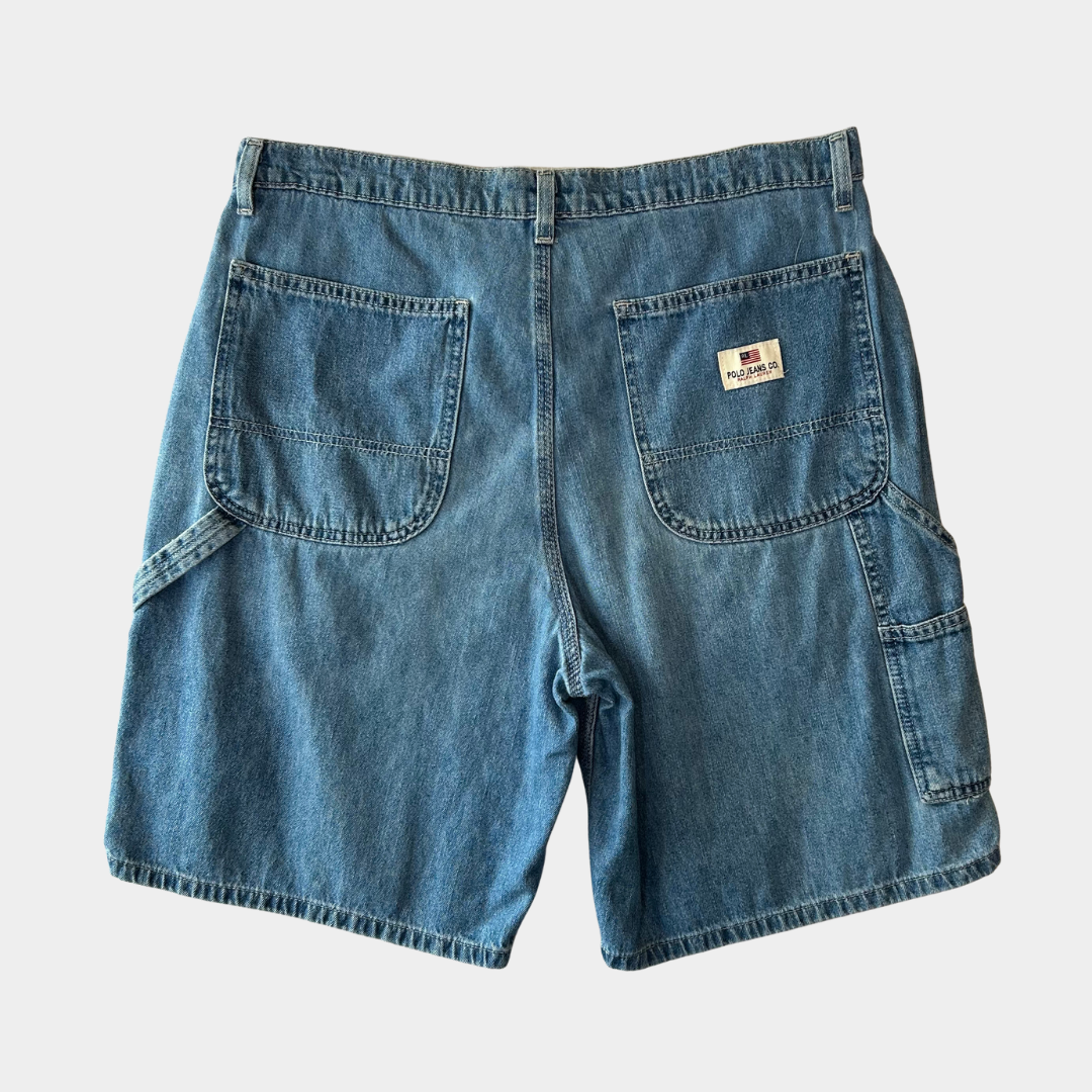 POLO JEANS ラルフローレン デニムペインターショーツ 薄青(W34)/B2291P-SO