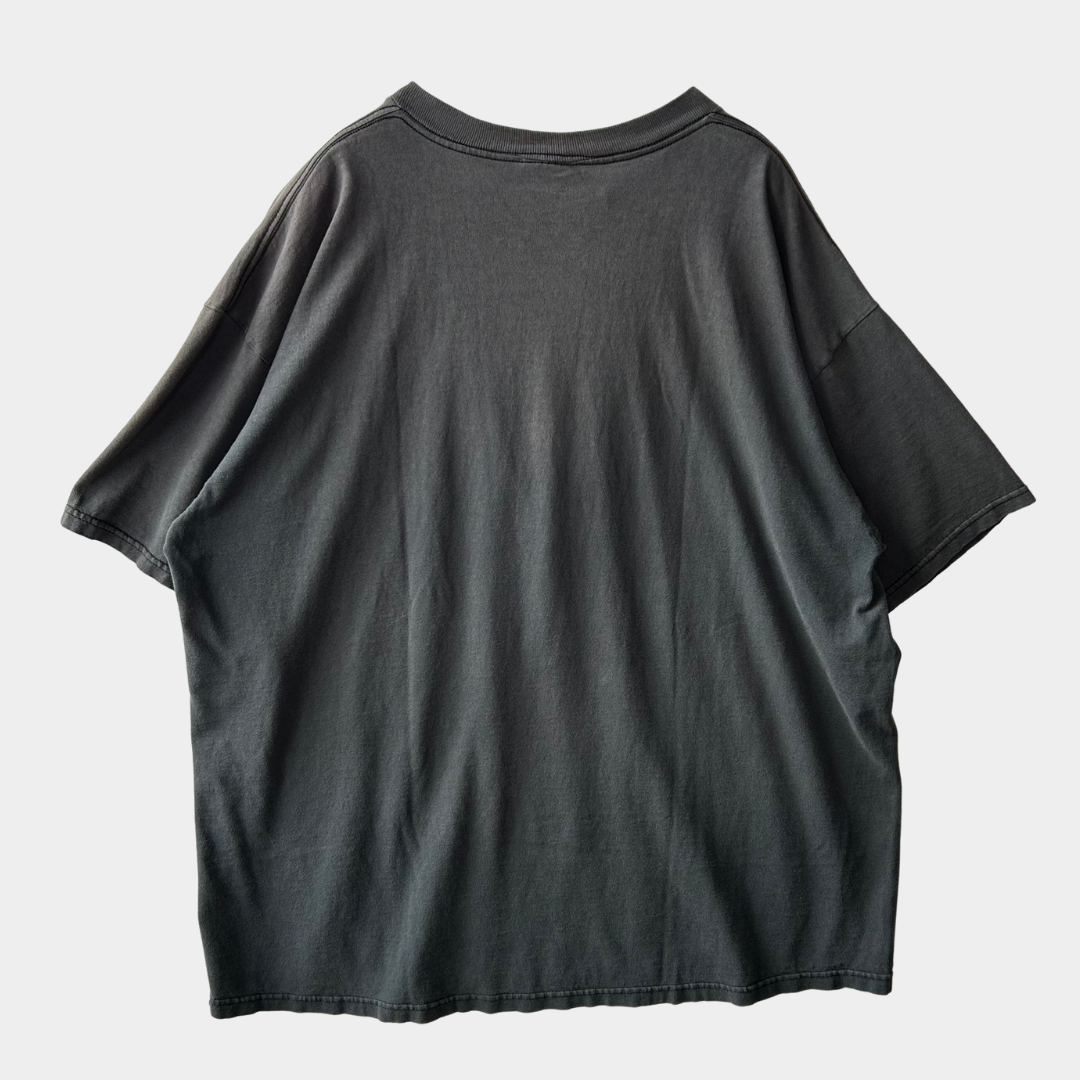 90's NIKE SWOOSH18 ナイキゴルフ Tシャツ フェード 黒(XL)/B2012T-SO