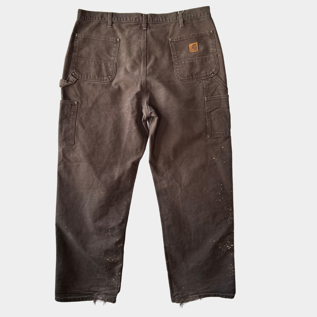 00's Carhartt カーハート ダブルニー ワークパンツ A6366P-SO