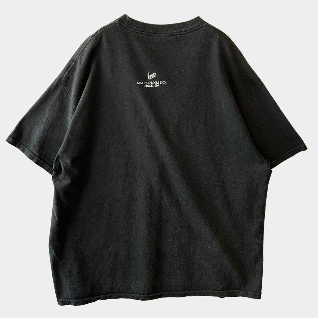 00's Fantômas ファントマ 3rdアルバム"Delìrium Còrdia"Tシャツ 黒/A7263T-SO