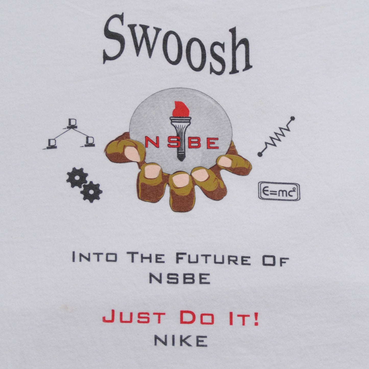 90's NIKE"SWOOSH" Tシャツ (XL)/A3886T-O